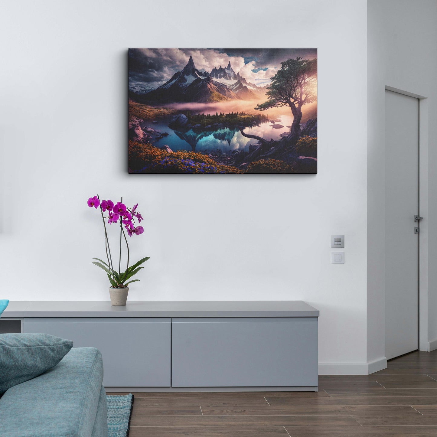 Haven on Earth canvas wall painting