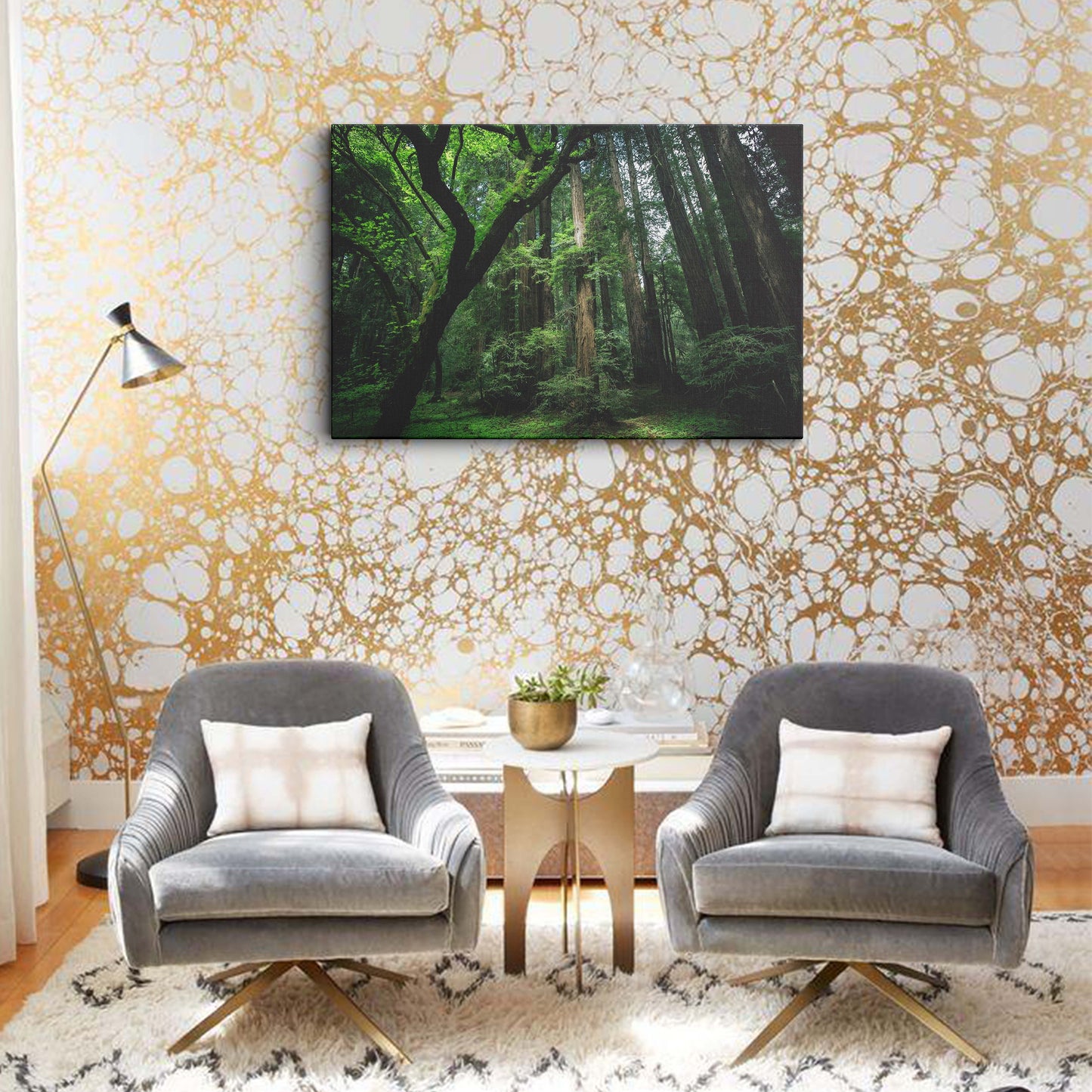Nature Forest canvas wall painting