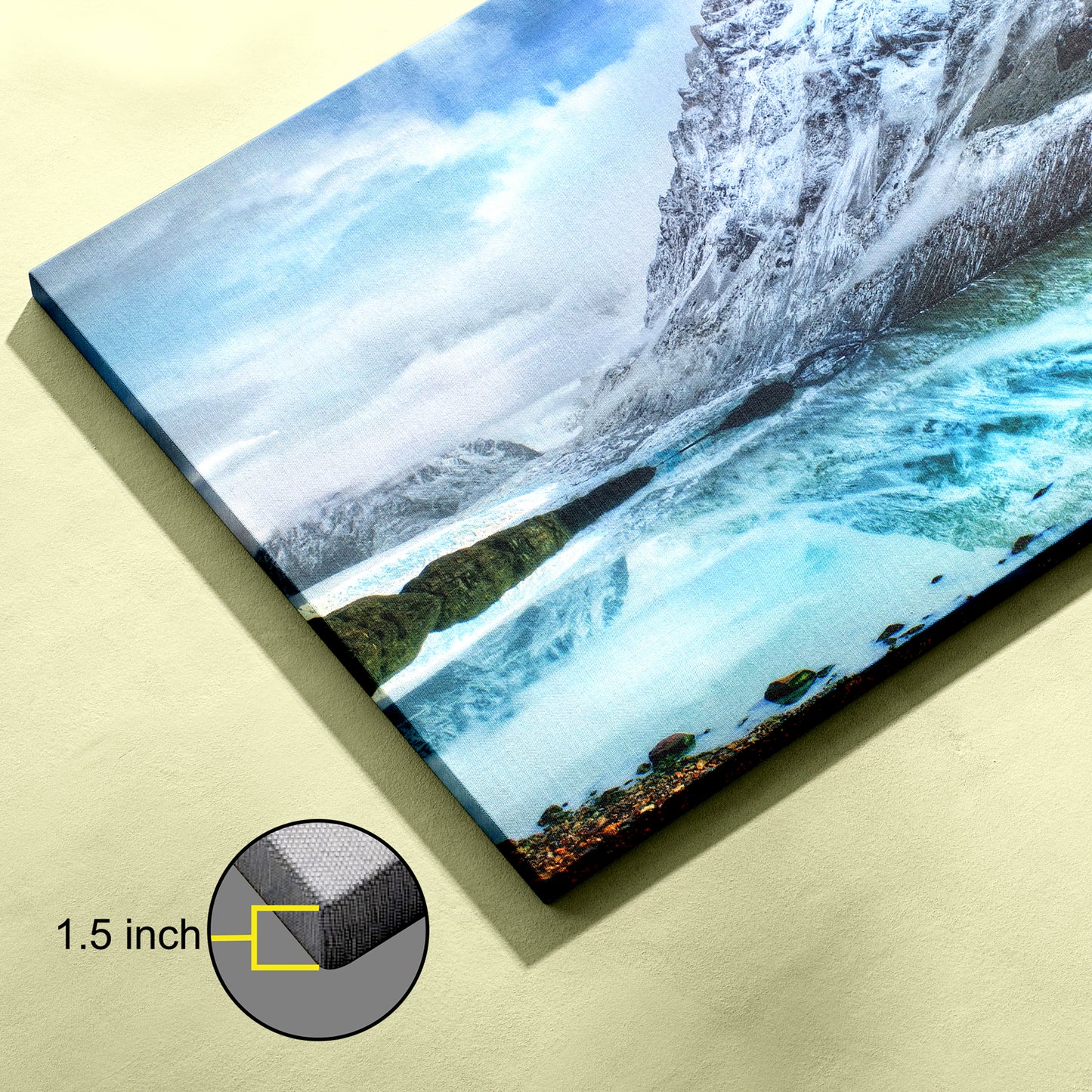 Mountain Fog Andes Argentina Nature Andes Mountains canvas wall painting