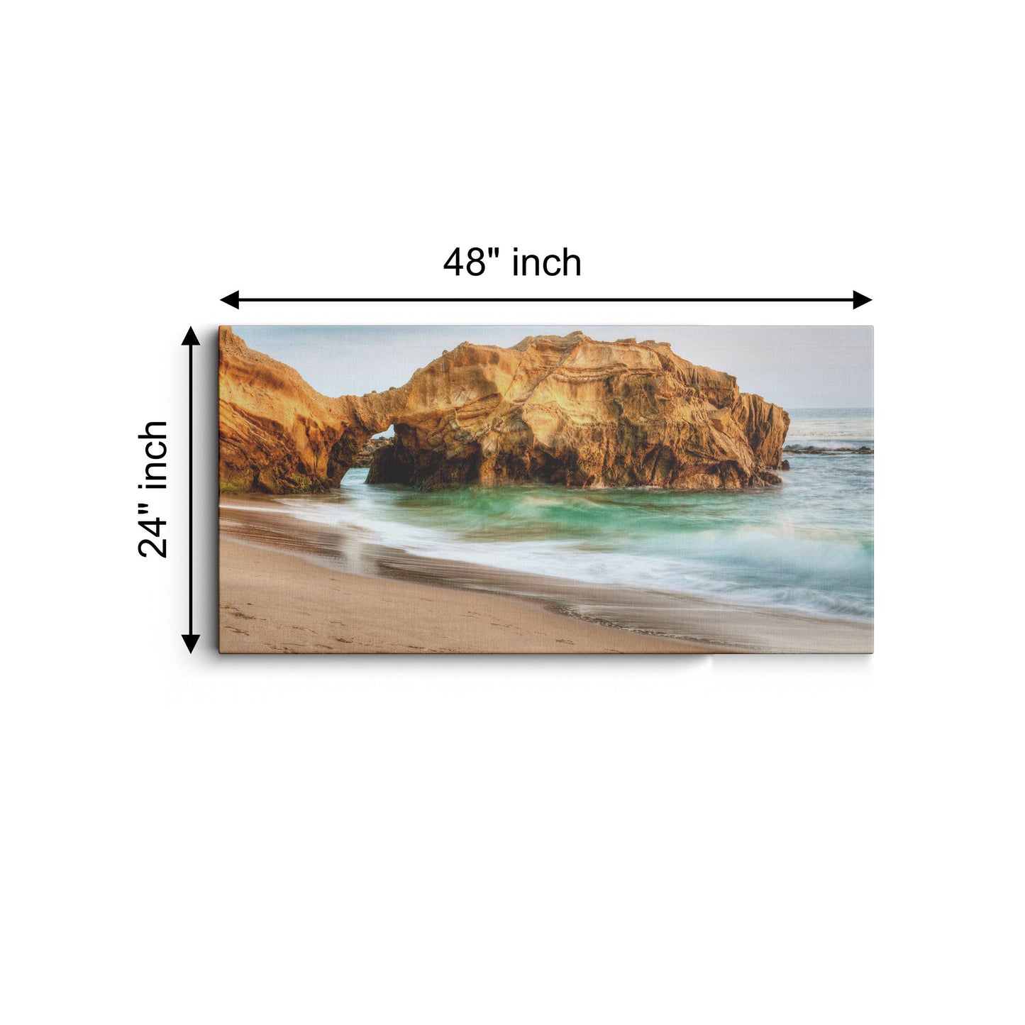 California Ocean Beach canvas wall painting
