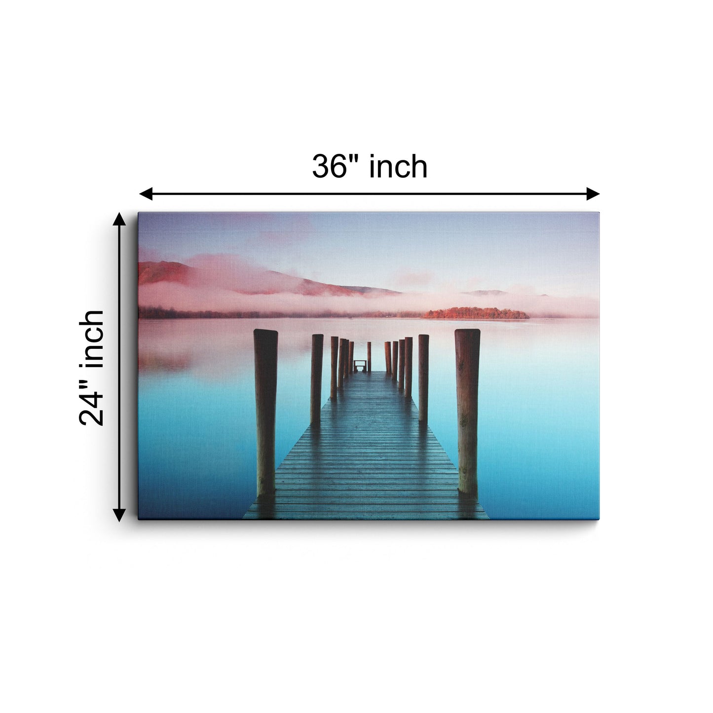 Sea of the mist canvas wall painting