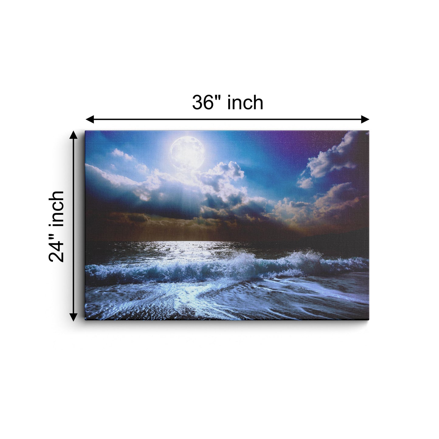 Sea Waves Beach canvas wall painting