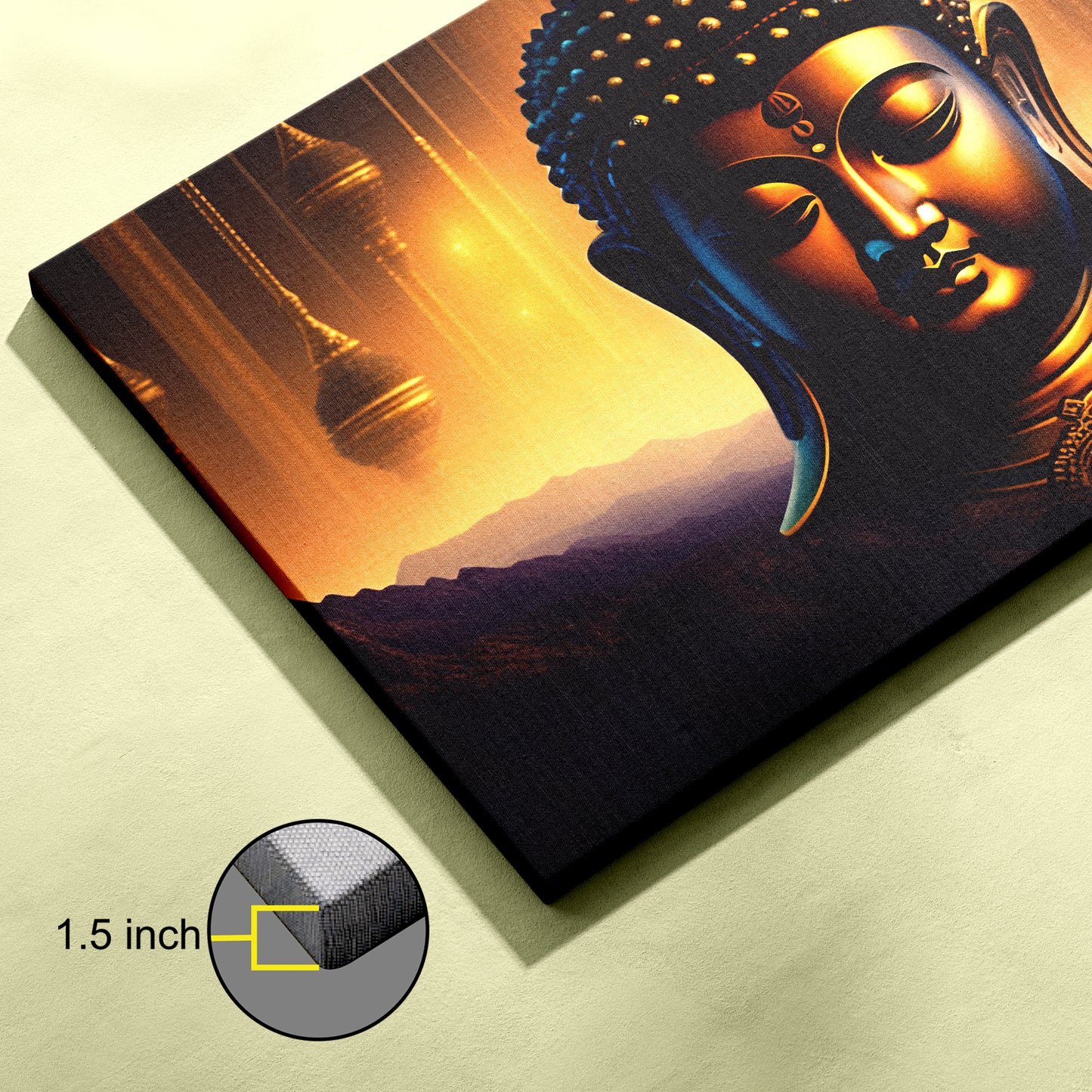 Lord buddha Canvas wall painting