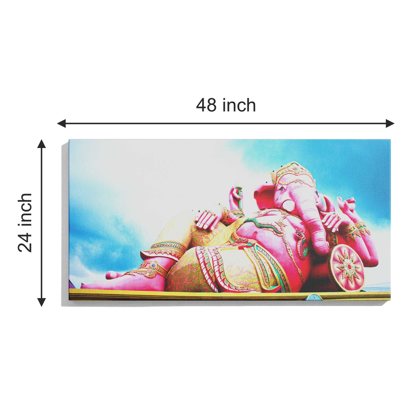 Lord Ganesh Canvas wall painting