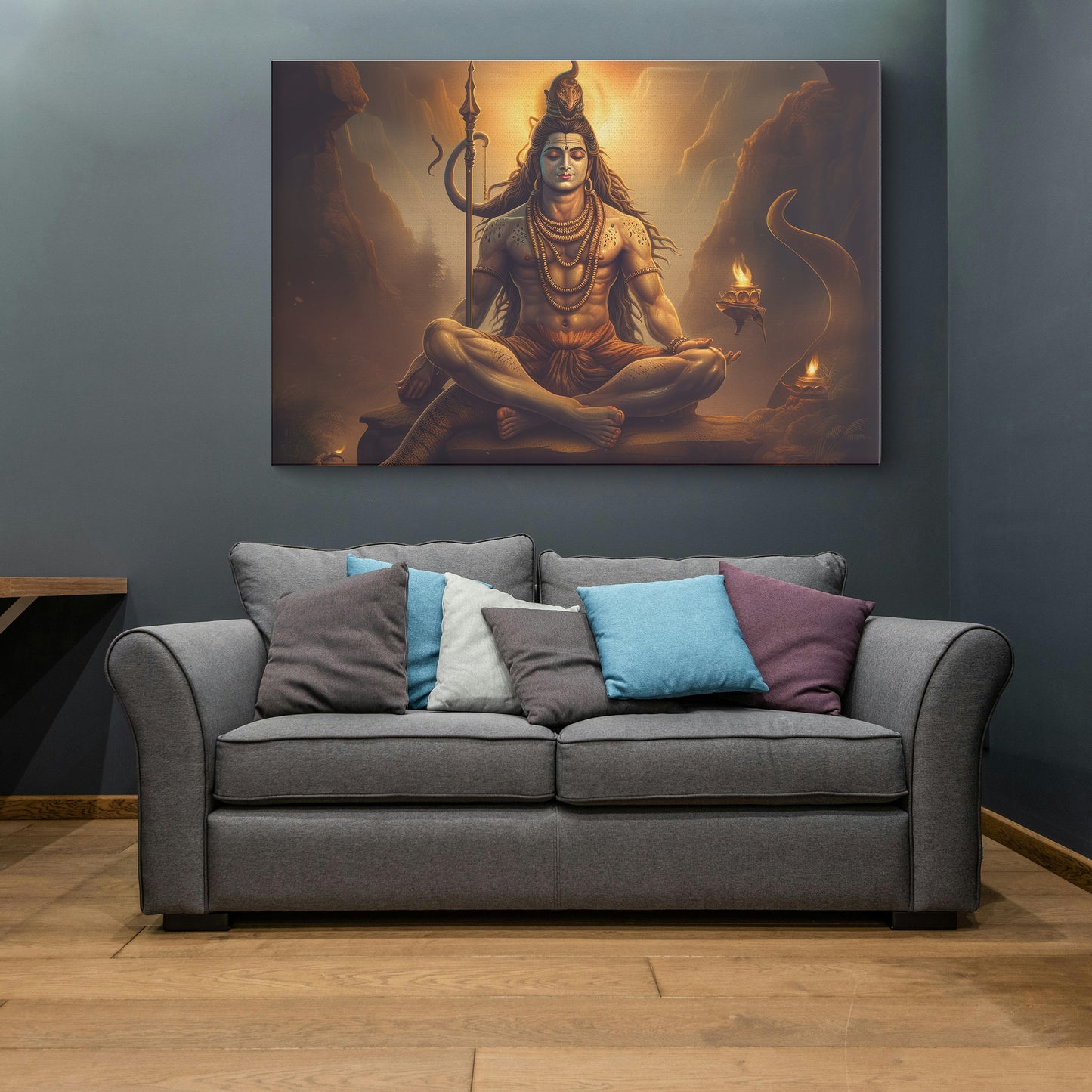 Lord Shiv Canvas wall painting