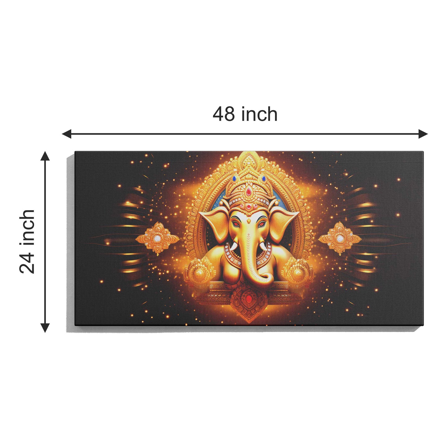 Lord Ganesh Canvas wall painting