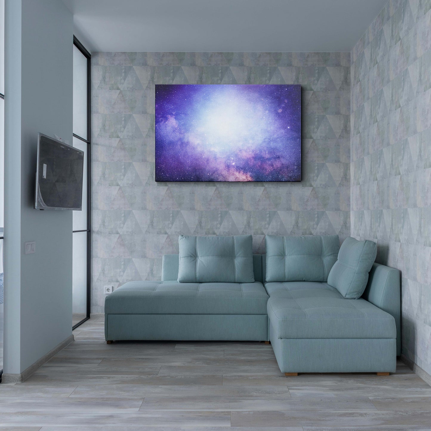 Starscape canvas wall painting
