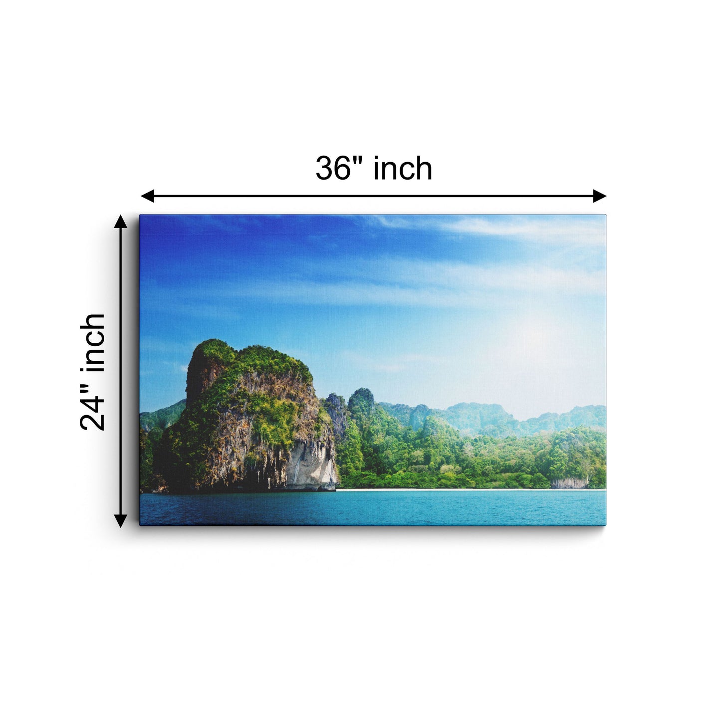 Guilin river canvas wall painting