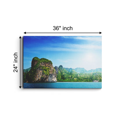 Guilin river canvas wall painting