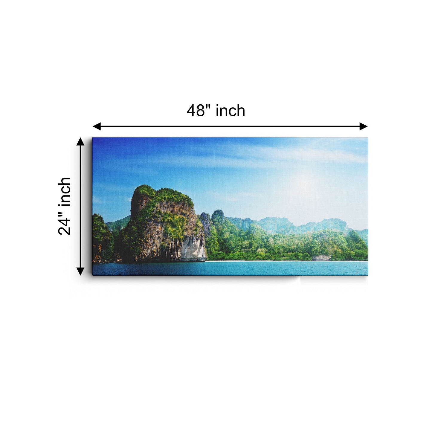 Guilin river canvas wall painting