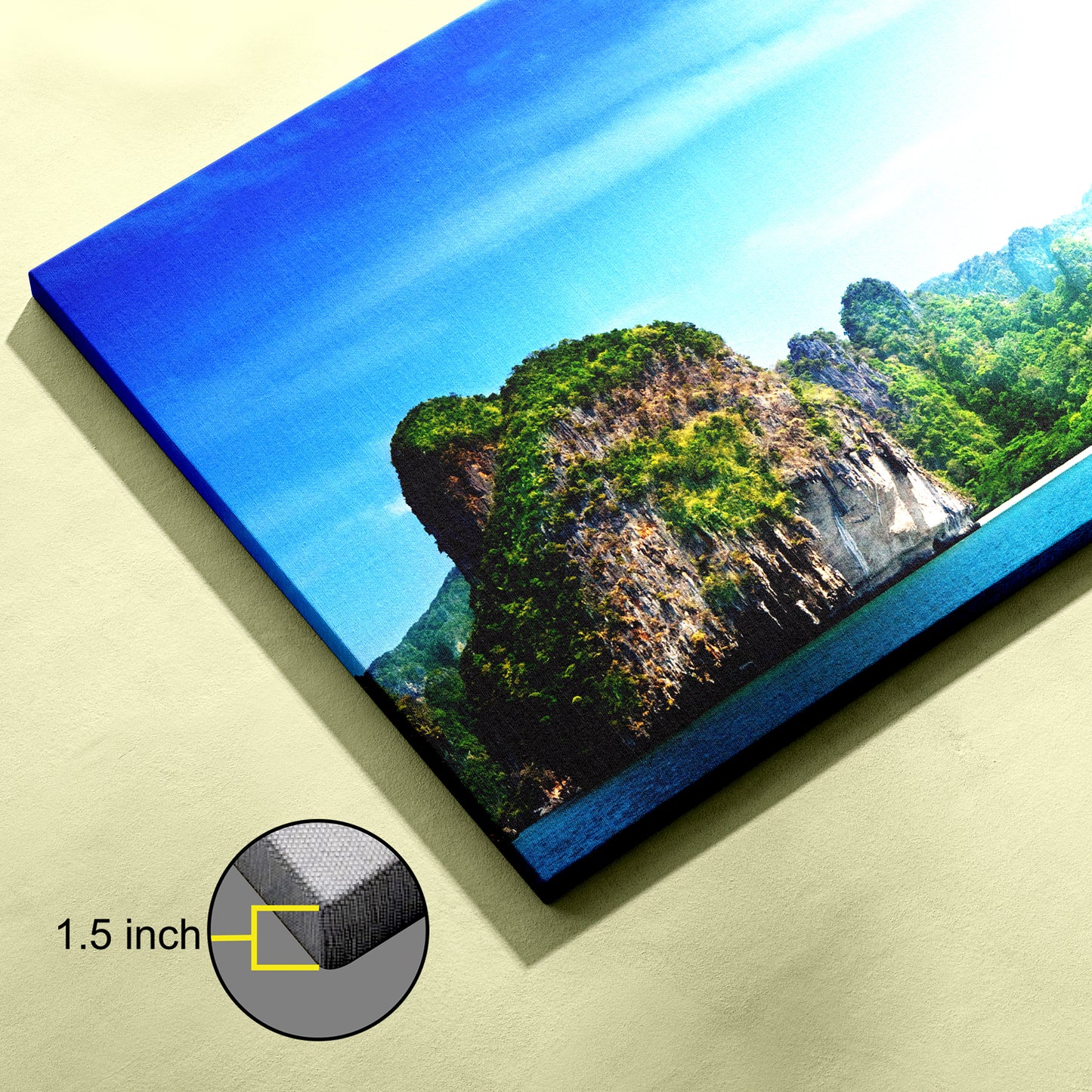 Guilin river canvas wall painting