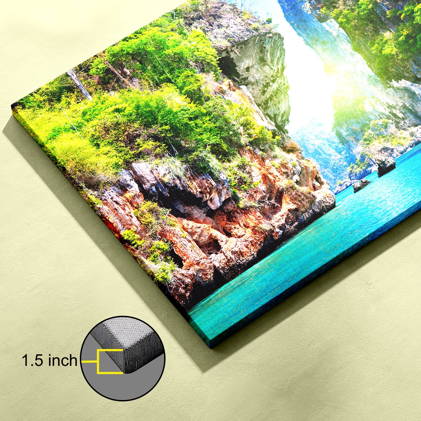Thailand Pattaya Beach canvas wall painting