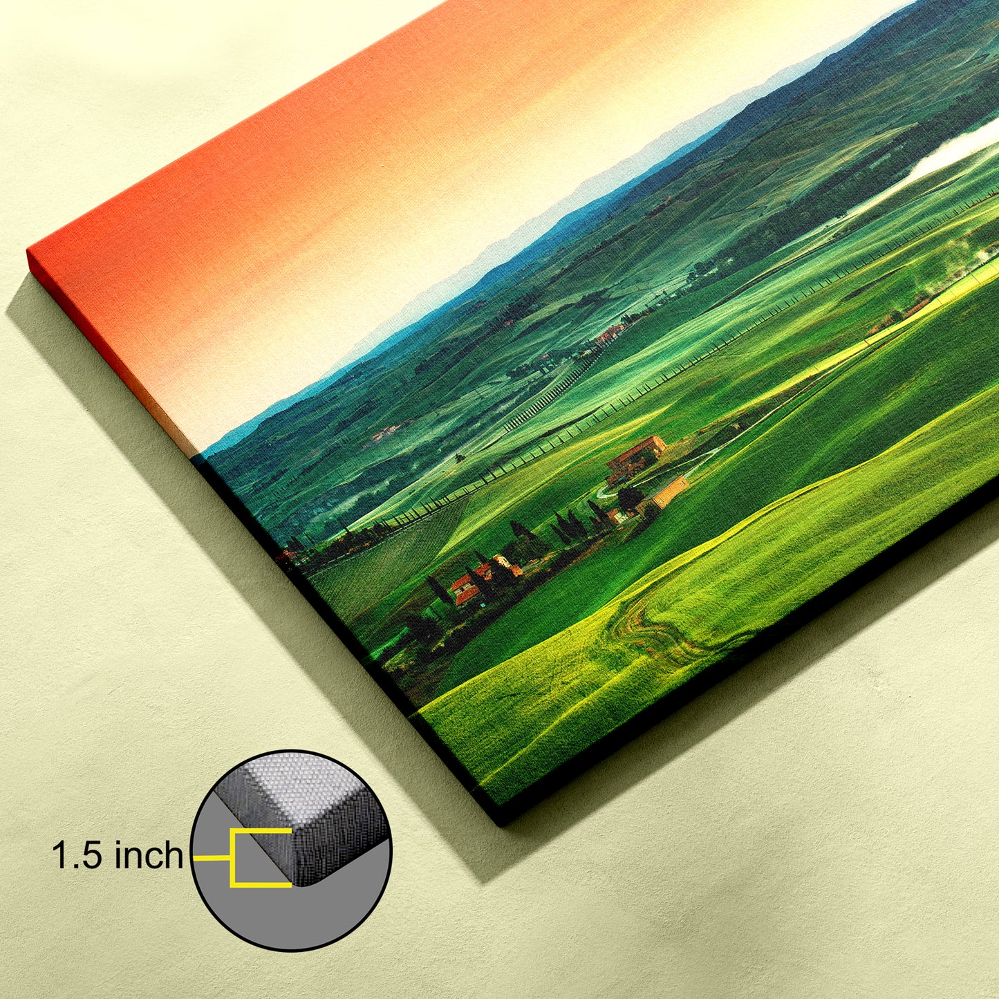 Tuscany Tranquility canvas wall painting
