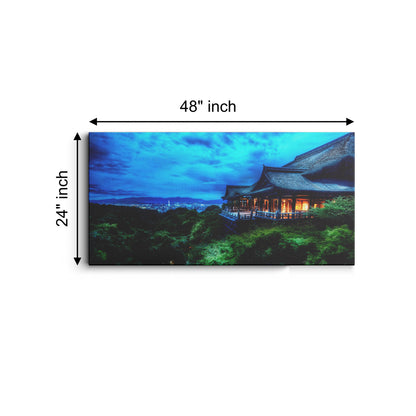 Buddhist Temple canvas wall painting