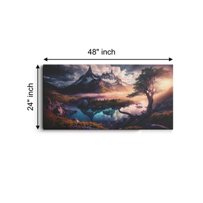 Haven on Earth canvas wall painting
