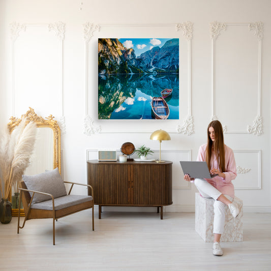 Floating View  Canvas Wall Painting