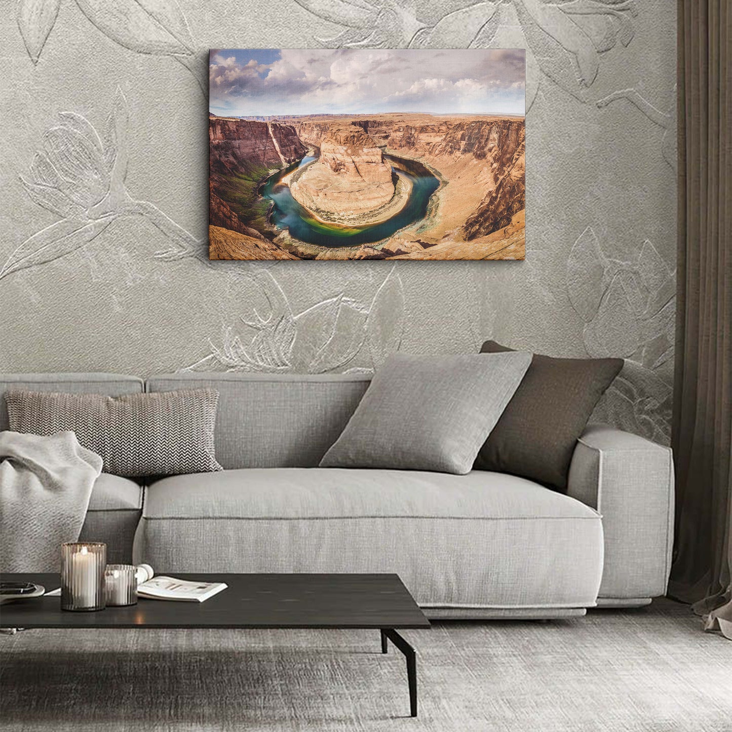 Trademark Fine Art Horseshoe Bend canvas wall painting