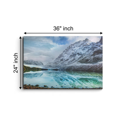 Mountain Fog Andes Argentina Nature Andes Mountains canvas wall painting
