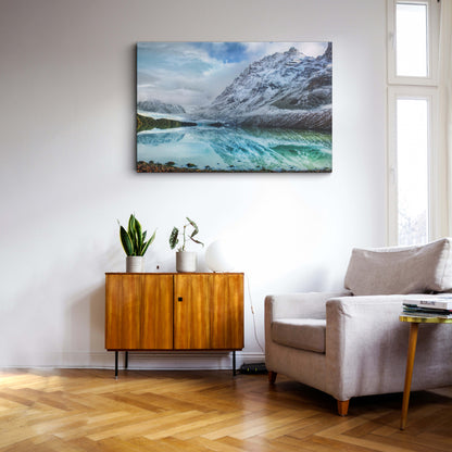 Mountain Fog Andes Argentina Nature Andes Mountains canvas wall painting