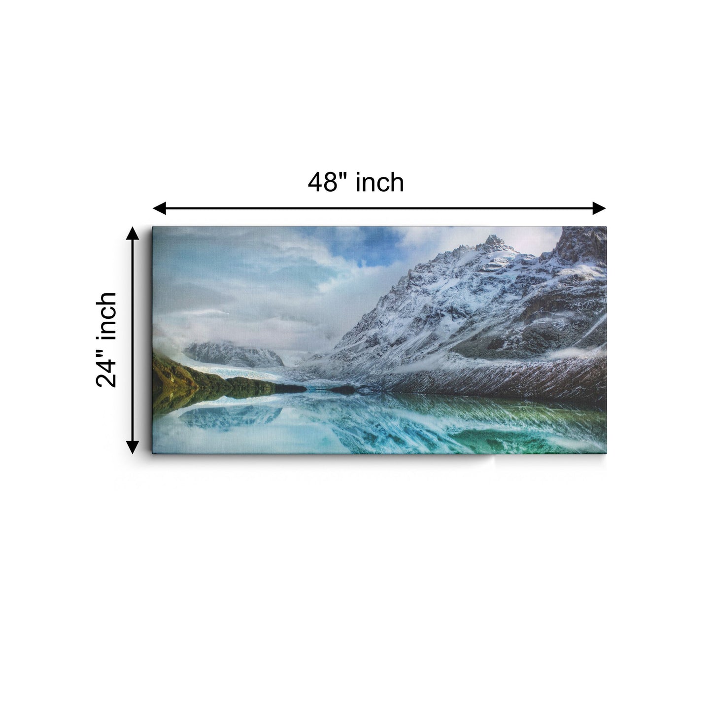 Mountain Fog Andes Argentina Nature Andes Mountains canvas wall painting