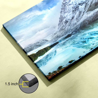 Mountain Fog Andes Argentina Nature Andes Mountains canvas wall painting
