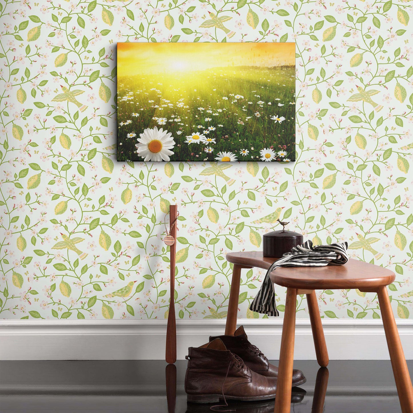 Welcome Sunshine canvas wall painting