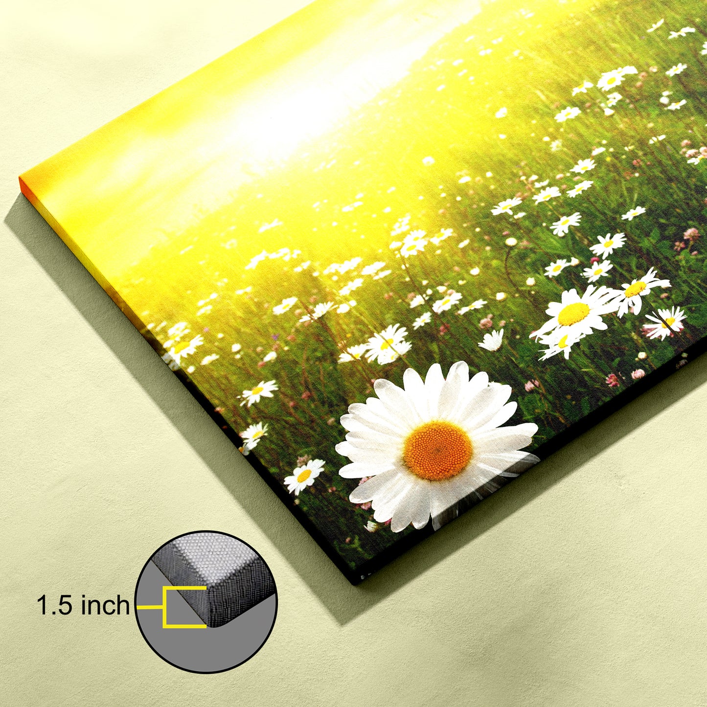 Welcome Sunshine canvas wall painting