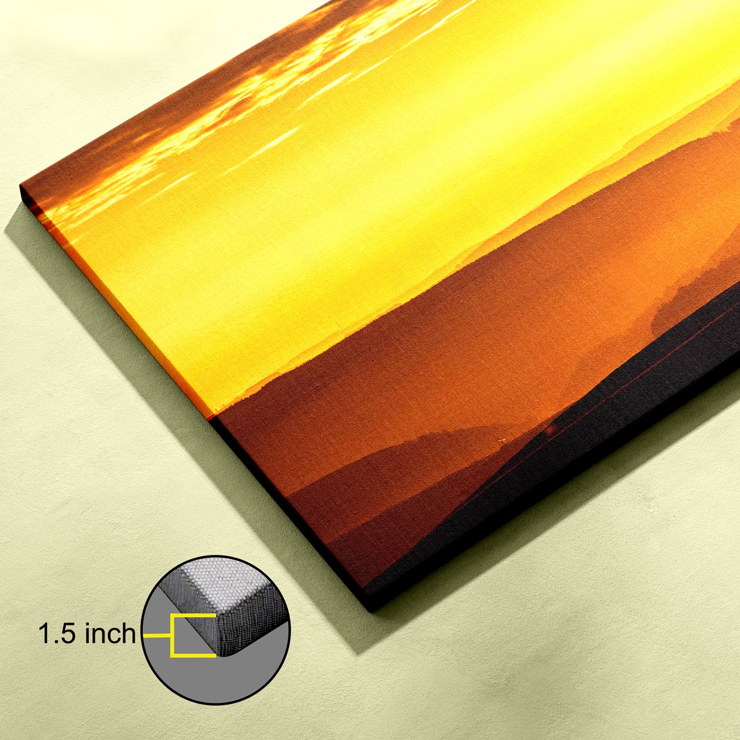 Modern Art Sunset canvas wall painting