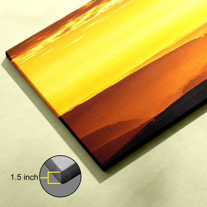 Modern Art Sunset canvas wall painting