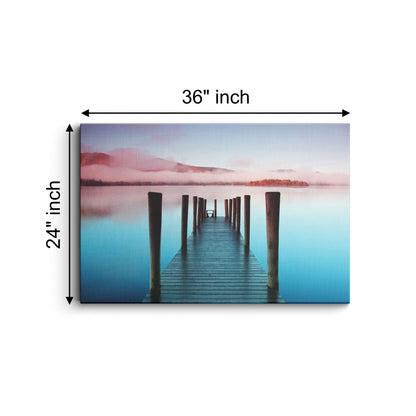 Sea of the mist canvas wall painting