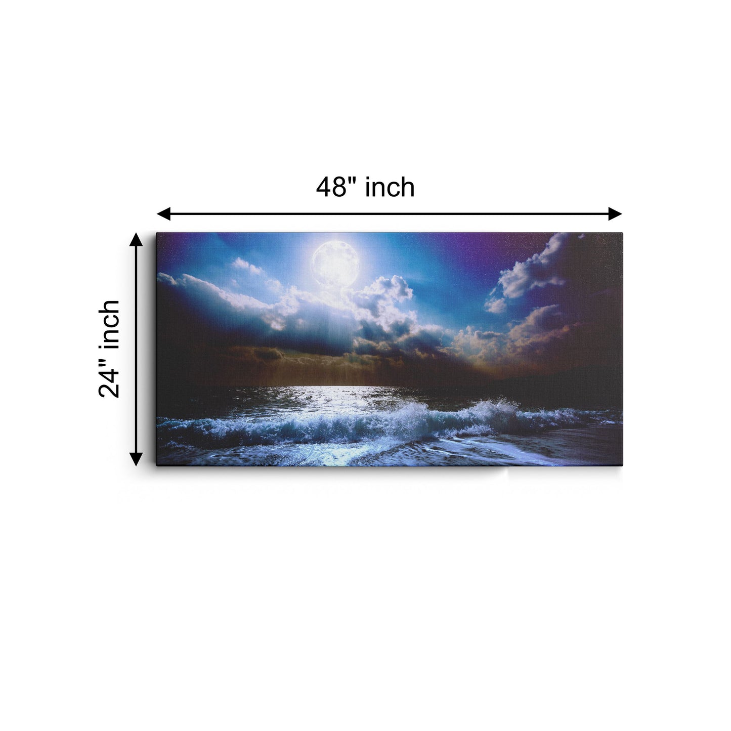 Sea Waves Beach canvas wall painting