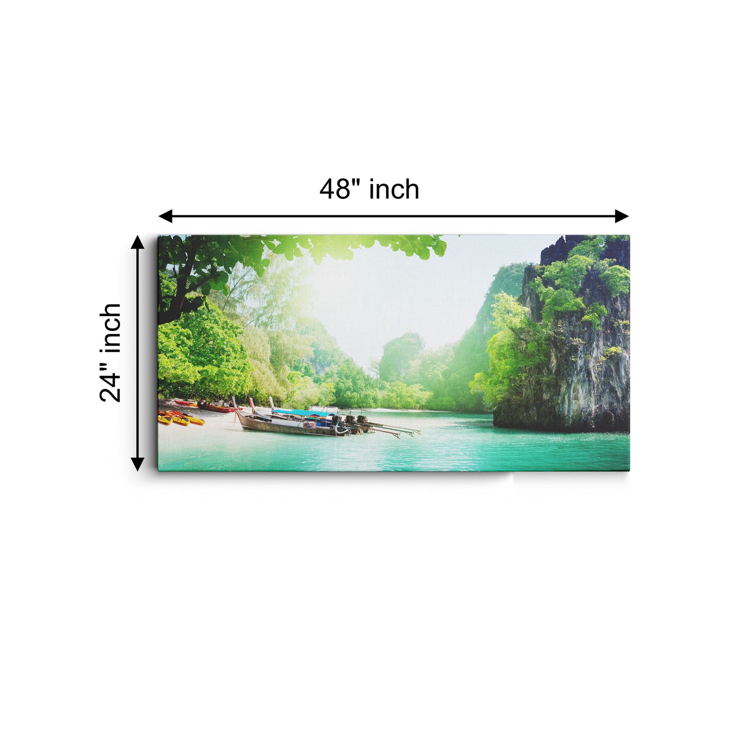 Thailand Beach scene canvas wall painting