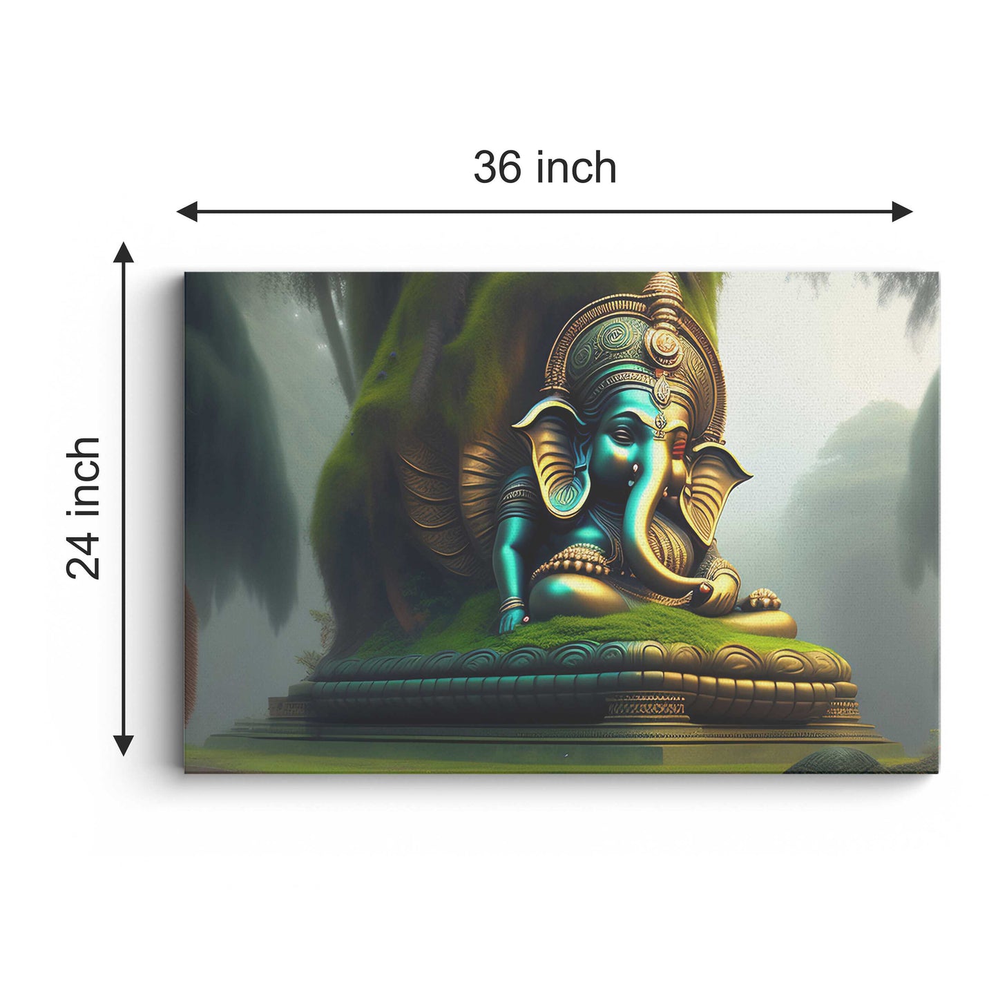 Lord Ganesh  Canvas wall painting