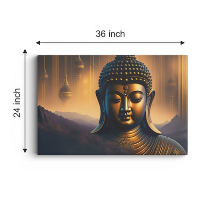 Lord buddha Canvas wall painting