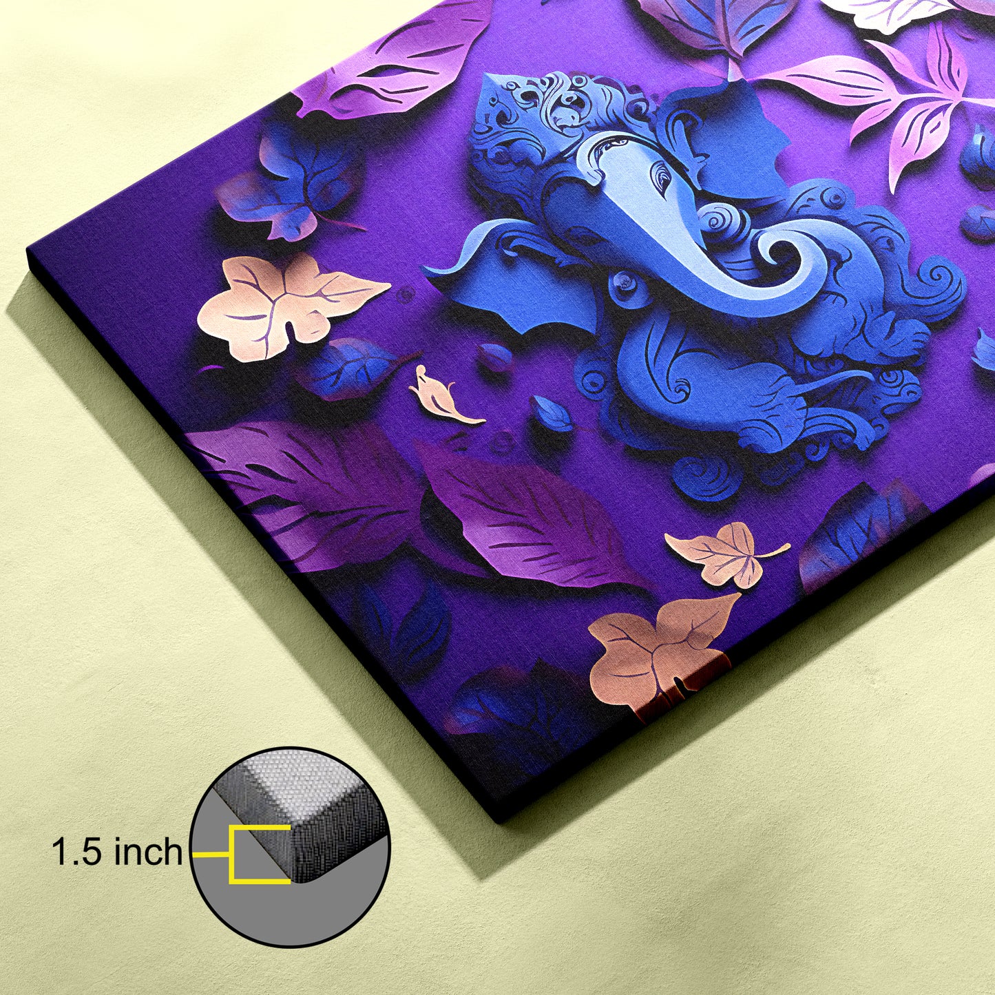 Lord Ganpati Bappa  Canvas wall painting