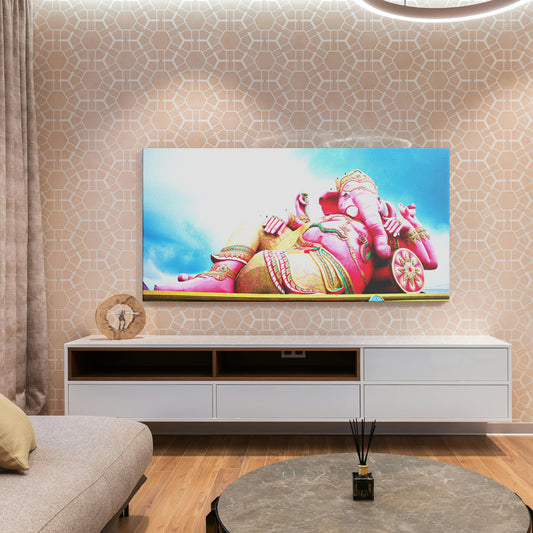 Lord Ganesh Canvas wall painting