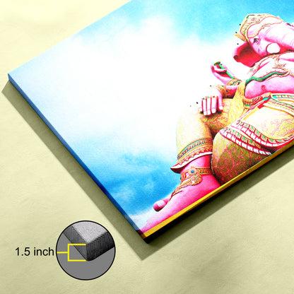 Lord Ganesh Canvas wall painting
