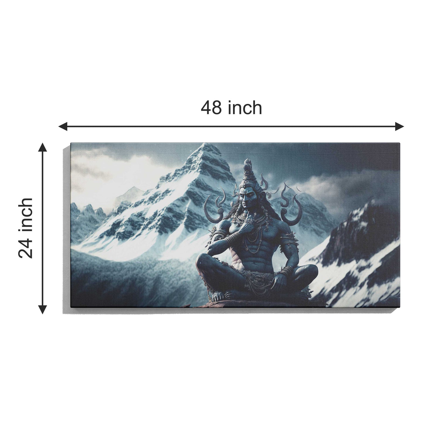 Lord shiv Canvas wall painting