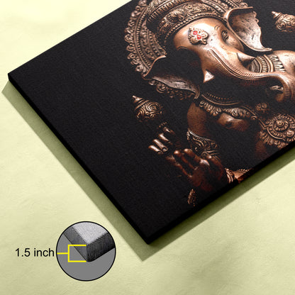 Lord Ganesh Canvas wall painting