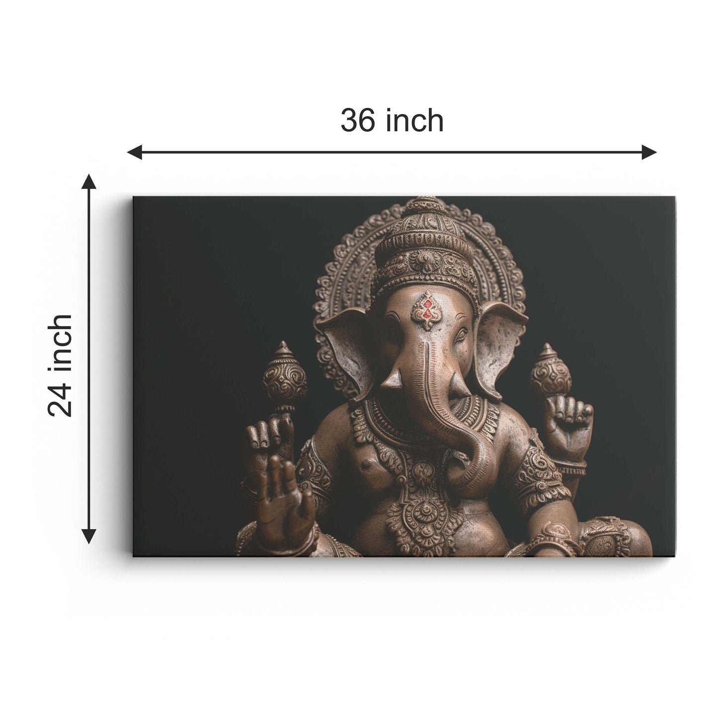 Lord Ganesh Canvas wall painting