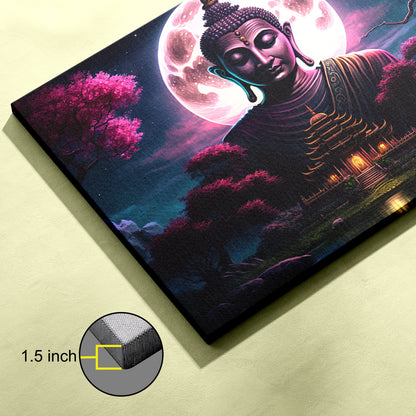 Lord Buddha Canvas wall painting