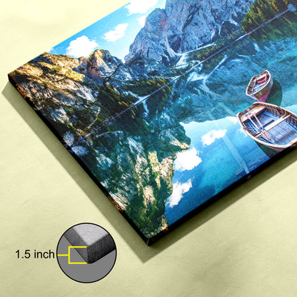 Floating View  Canvas Wall Painting
